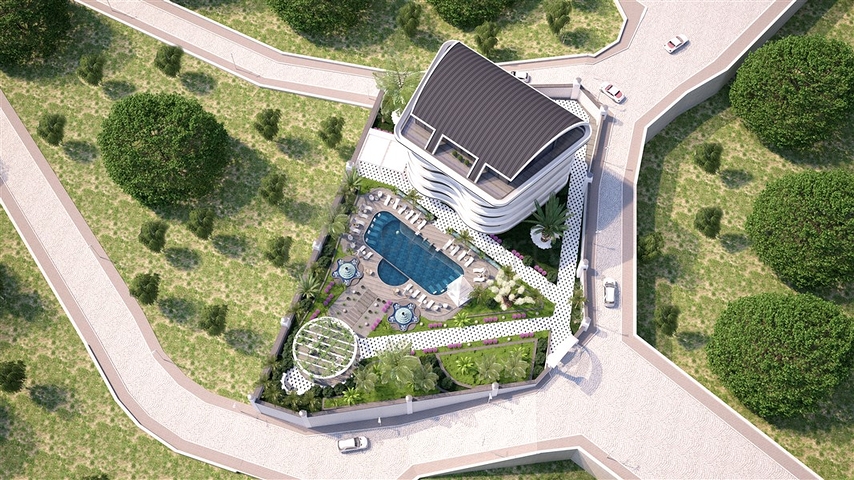 Luxury Life style - New Project - in Kargicak / Alanya 