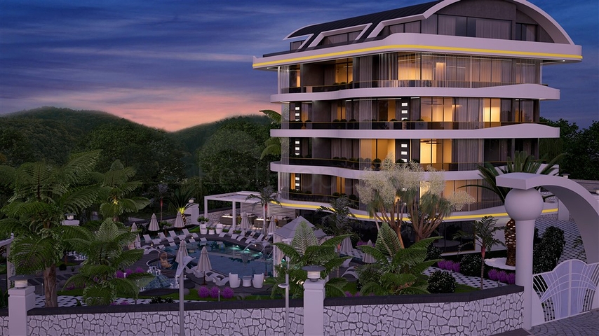 Luxury Life style - New Project - in Kargicak / Alanya 