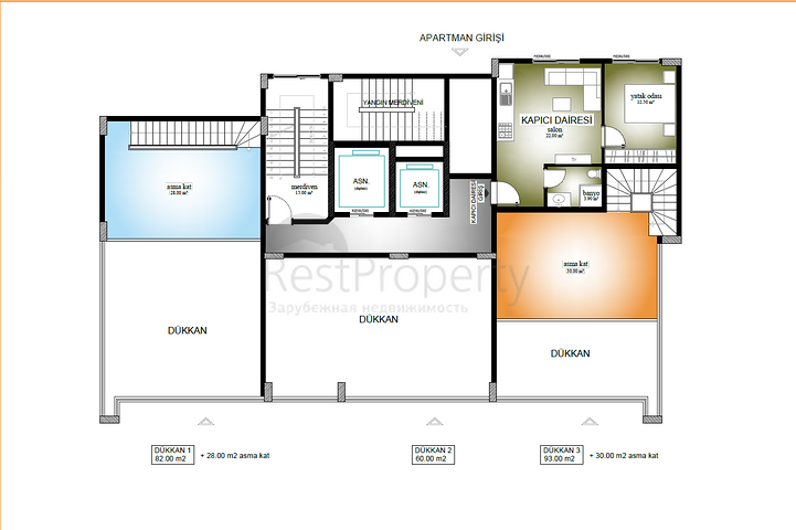 Do not Miss ! Prime Location -New project in Mahmutlar / Alanya 