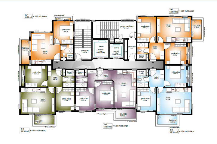 Do not Miss ! Prime Location -New project in Mahmutlar / Alanya 