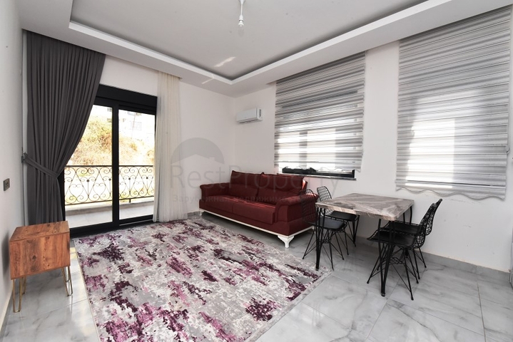One-bedroom furnished apartment for rent in Mahmutlar