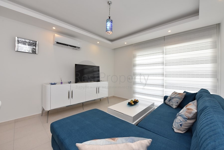 Furnished 1+1 apartment in Avsallar district