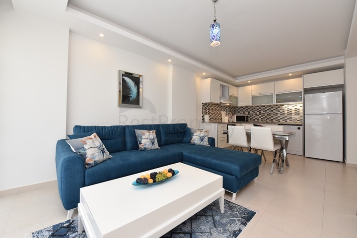 Furnished 1+1 apartment in Avsallar district