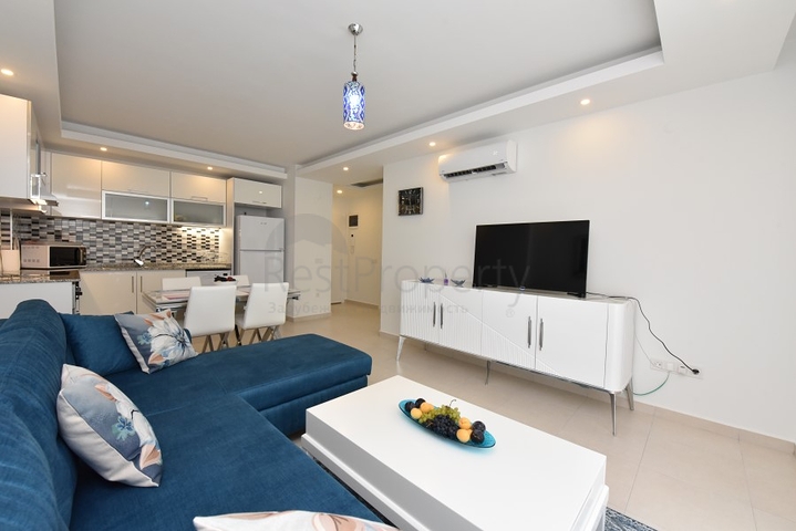 Furnished 1+1 apartment in Avsallar district
