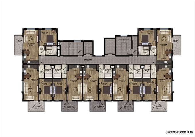 Payment Plan - Under Construction Project - in Demirtas / Alanya 