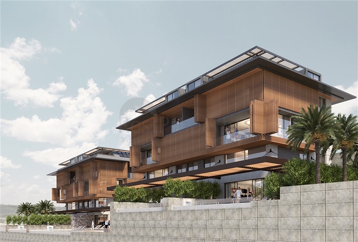 Sea and Castle View -Luxury Complex -in Alanya Center 