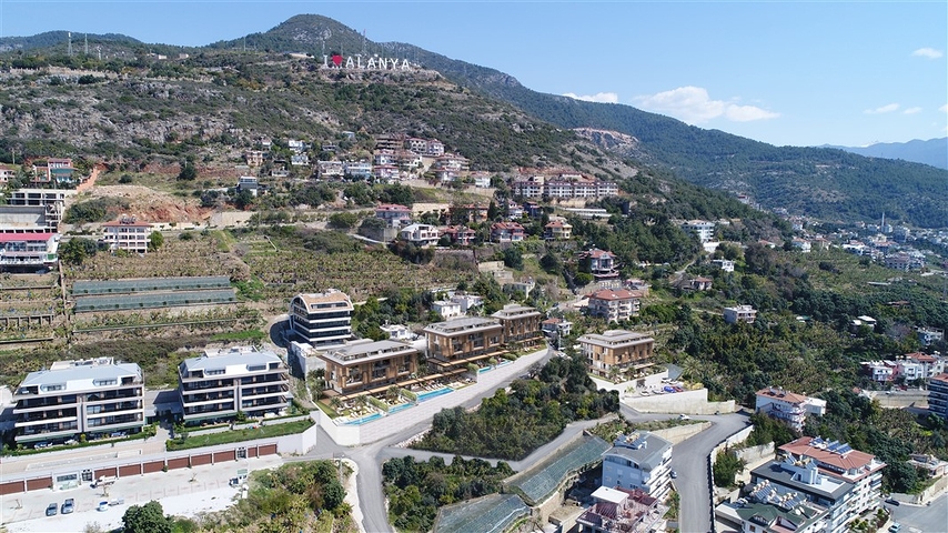 Sea and Castle View -Luxury Complex -in Alanya Center 
