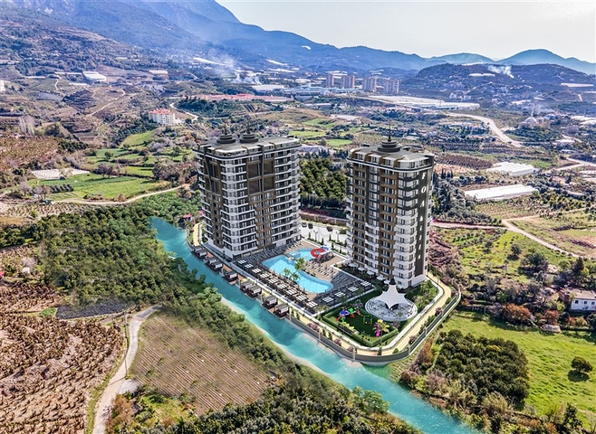 Luxury Complex -Installment Payment -new Project in Mahmutlar / Alanya 