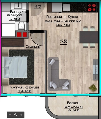 Luxury Complex -Installment Payment -new Project in Mahmutlar / Alanya 