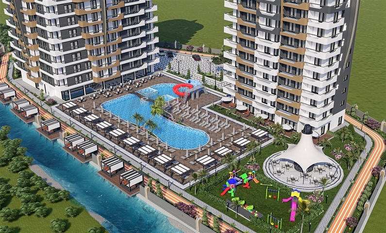 Luxury Complex -Installment Payment -new Project in Mahmutlar / Alanya 