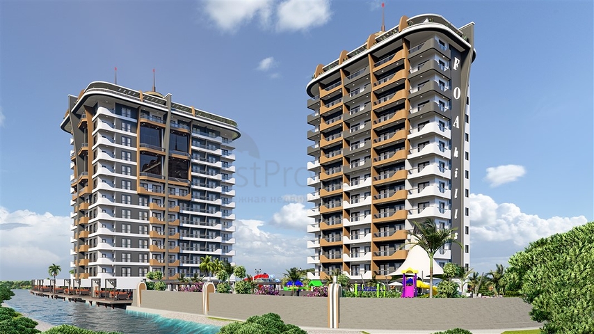 Luxury Complex -Installment Payment -new Project in Mahmutlar / Alanya 