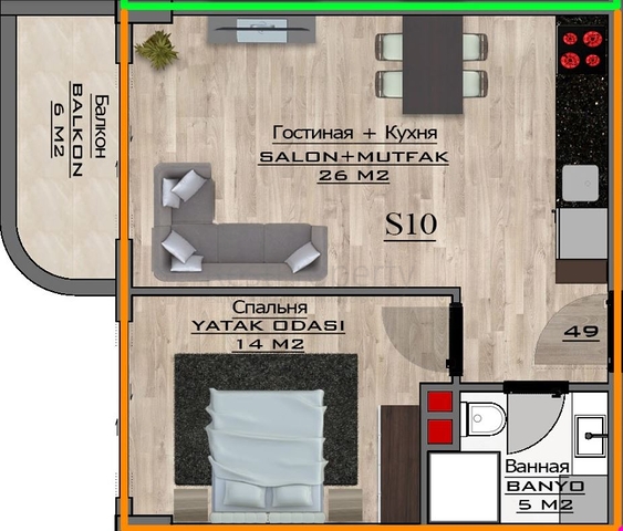 Luxury Complex -Installment Payment -new Project in Mahmutlar / Alanya 