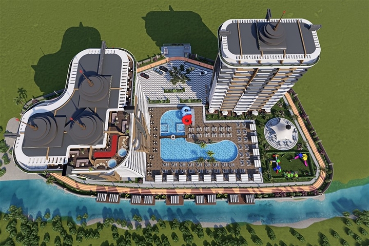 Luxury Complex -Installment Payment -new Project in Mahmutlar / Alanya 