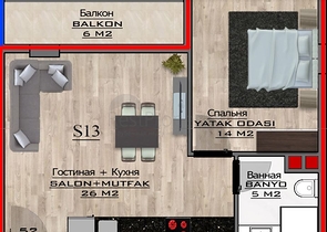 Luxury Complex -Installment Payment -new Project in Mahmutlar / Alanya 