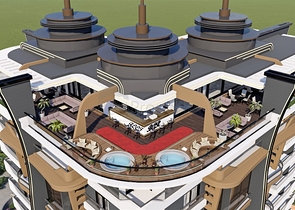 Luxury Complex -Installment Payment -new Project in Mahmutlar / Alanya 