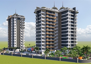 Luxury Complex -Installment Payment -new Project in Mahmutlar / Alanya 