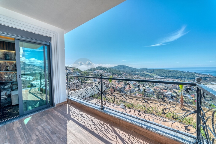 Luxury Sea View villas - under construction -in Kargicak / Alanya 