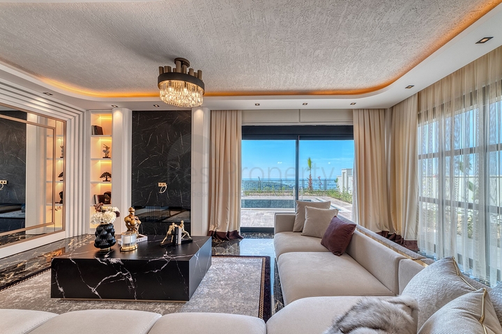 Luxury Sea View villas - under construction -in Kargicak / Alanya 