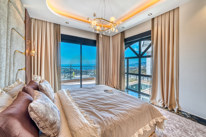 Luxury Sea View villas - under construction -in Kargicak / Alanya 