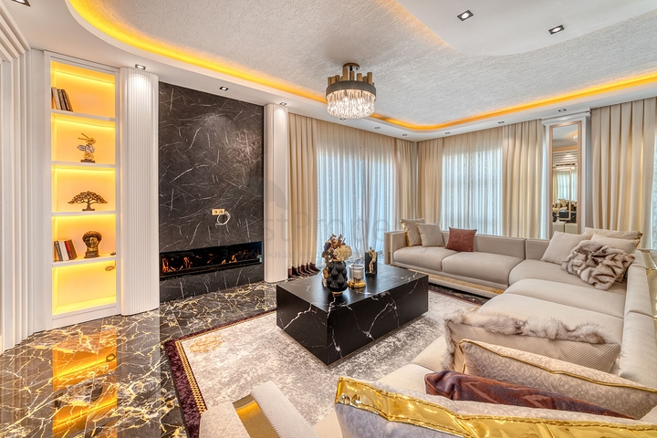 Luxury Sea View villas - under construction -in Kargicak / Alanya 