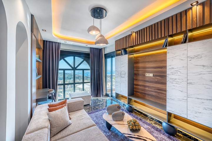 Luxury Sea View villas - under construction -in Kargicak / Alanya 