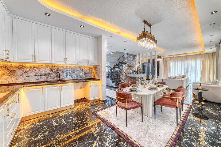 Luxury Sea View villas - under construction -in Kargicak / Alanya 