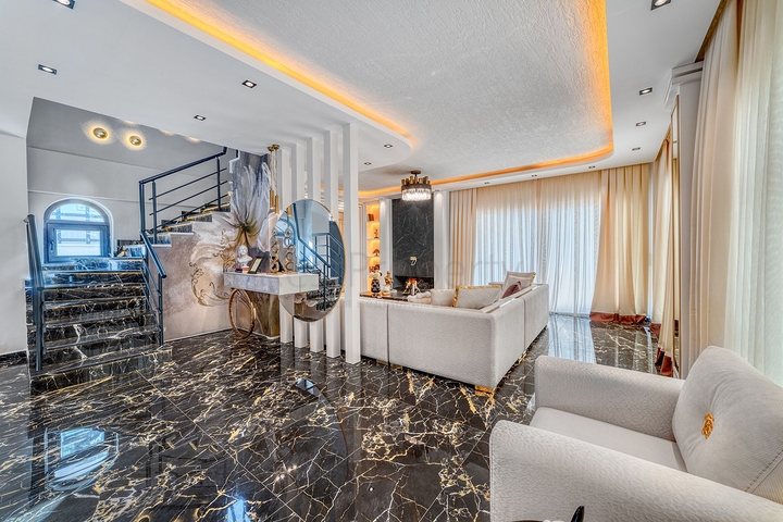 Luxury Sea View villas - under construction -in Kargicak / Alanya 