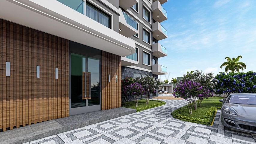 Installment payments -Apartments and Penthouse for sale -in Mahmutlar / Alanya 