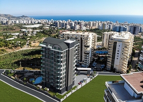 Installment payments -Apartments and Penthouse for sale -in Mahmutlar / Alanya 