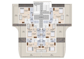 Installment payments -Apartments and Penthouse for sale -in Mahmutlar / Alanya 