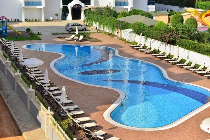 Close to sea -well managed complex -1 bedroom apt -In Maahmutlar / Alanya 