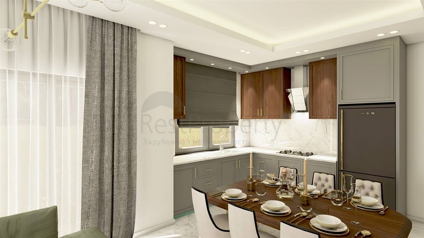 Installment plan - close to sea -new project -in Kestel / Alanya 