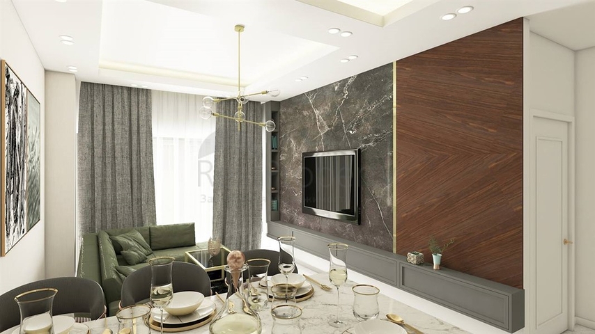 Installment plan - close to sea -new project -in Kestel / Alanya 