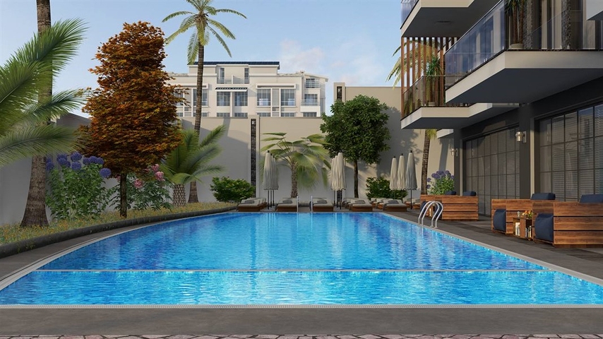 Installment plan - close to sea -new project -in Kestel / Alanya 