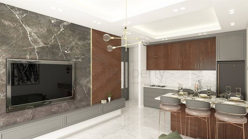 Installment plan - close to sea -new project -in Kestel / Alanya 