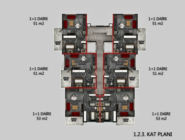 Installment payment - new project in Kargicak / Alanya 