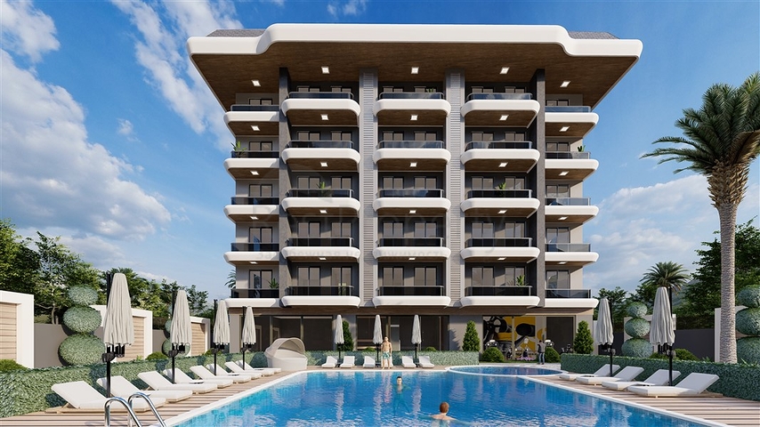 Properties with installments - New project -close to beach -Kargucak / Alanya 