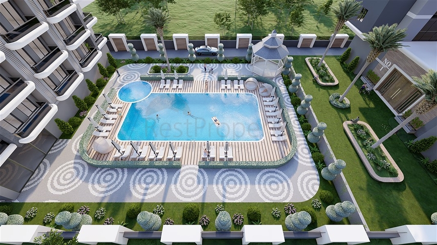 Properties with installments - New project -close to beach -Kargucak / Alanya 