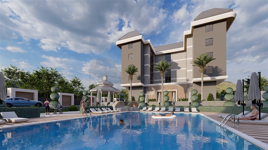 Properties with installments - New project -close to beach -Kargucak / Alanya 