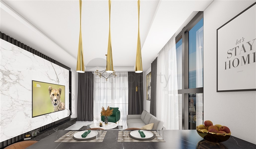 Properties with installments - New project -close to beach -Kargucak / Alanya 