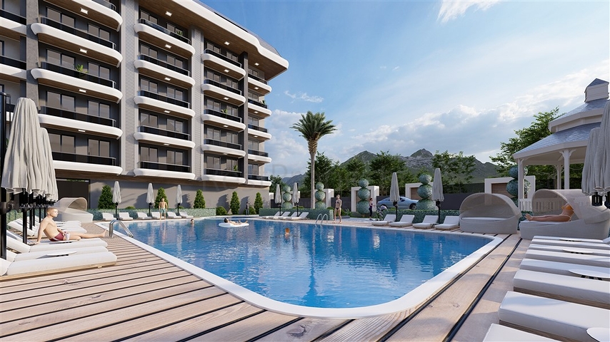 Properties with installments - New project -close to beach -Kargucak / Alanya 