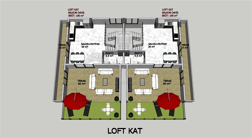 New investment project in the center of Alanya
