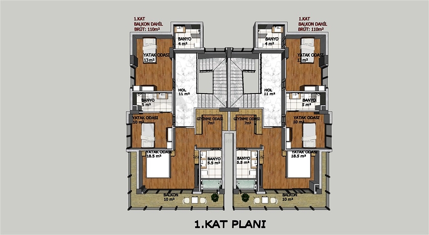 New investment project in the center of Alanya