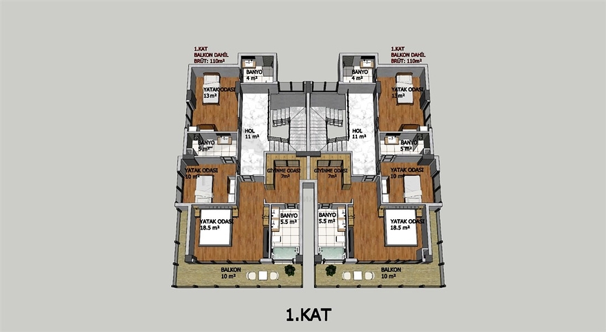 New investment project in the center of Alanya