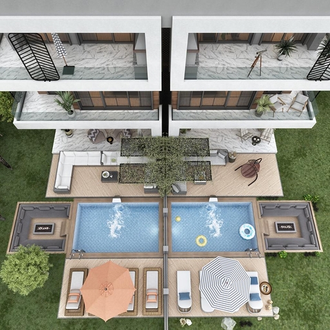 New investment project in the center of Alanya