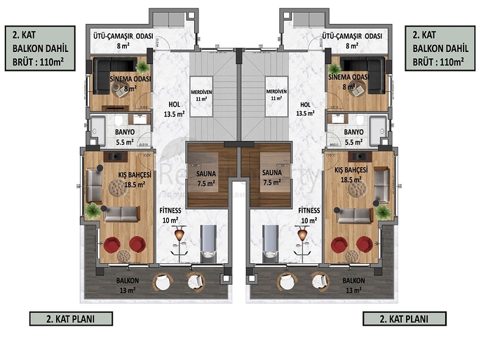 New investment project in the center of Alanya