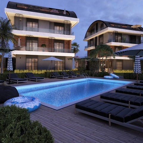 New investment project in the center of Alanya