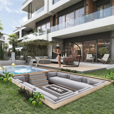 New investment project in the center of Alanya