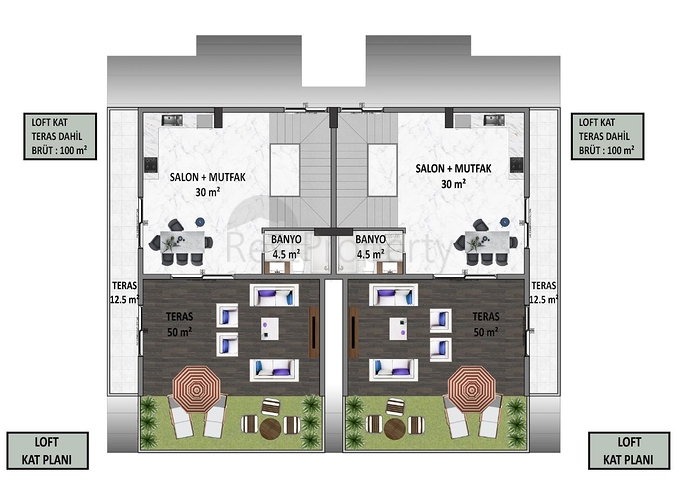 New investment project in the center of Alanya