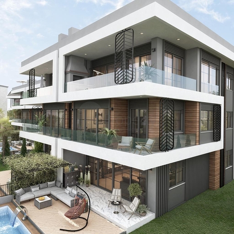 New investment project in the center of Alanya
